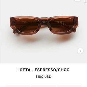 VEHLA Lotta Espresso color sunglasses